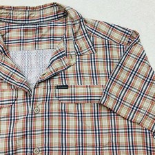 COLUMBIA Men's LG Silver Ridge 2.0 Multi Plaid Short Sleeve Vented Shirt 1838901