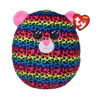 "Ty Squish-A-Boo's, \"Dotty\", Leopard, Ca 20Cm, Bunt Gefleckt"