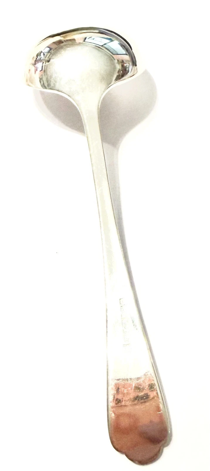 A Walker And Hall Silver Gravy / Cream / Sauce Ladle #160