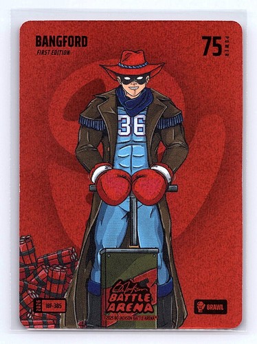 BANGFORD (Wyatt Langford) Bo Jackson Battle Arena #IBF-385 Icon Battlefoil Brawl