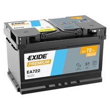 Exide EA722 Premium Carbon Boost 72Ah Autobatterie 12V Starterbatterie Batterie