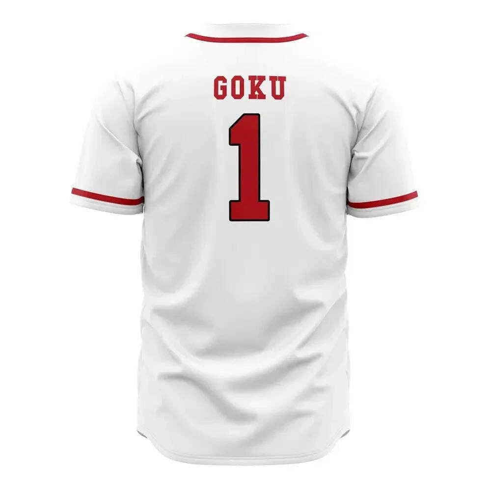 Capsule Corp Baseball Jersey | Dragon Ball Anime Jersey