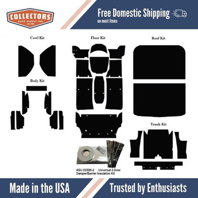 Complete Interior Insulation Kit for 1964-1969 Amc Rambler American Coupe