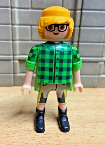 Playmobil character man mesh shirt vest 13 - for custom rare vintage