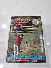 MID 60'S VINTAGE SIGNATURE GOLF BALL DOZEN TOM JACKSON GALAXY