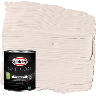 Glidden Interior Paint Premiumr Pink/Touchable One Coat Flat 1-Quart
