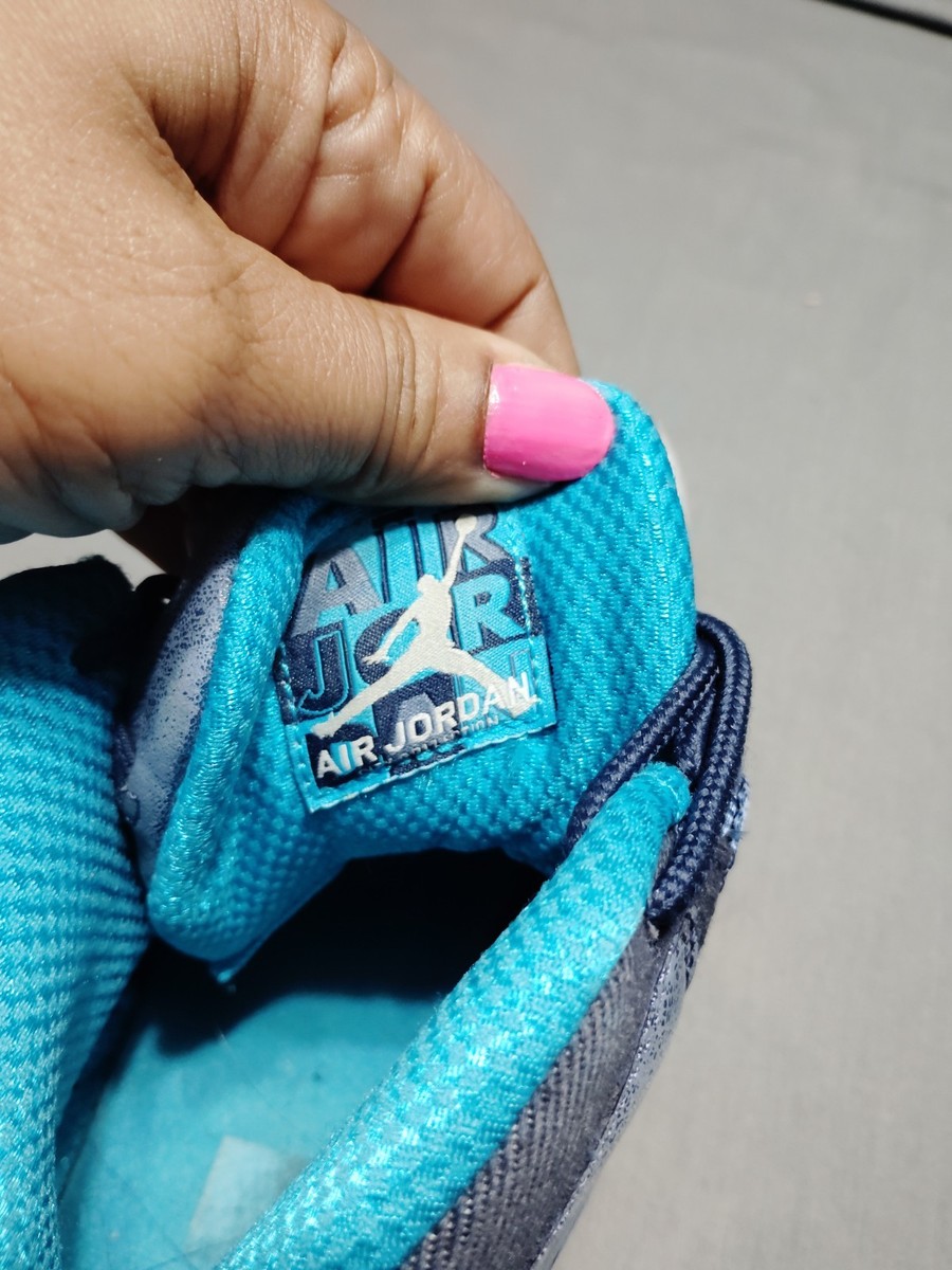 Nike Air Jordan 10 Retro LA Los Angeles Ocean Fog Blue 310806‑404 Size 5.5Y/WM 7 Nike Air Jordan 10 Retro LA Los Angeles Ocean Fog Blue  main image 4