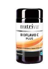 NUTRIVA BIOFLAVO C PLUS INTEGRATORE VITAMINA C 60 COMPRESSE