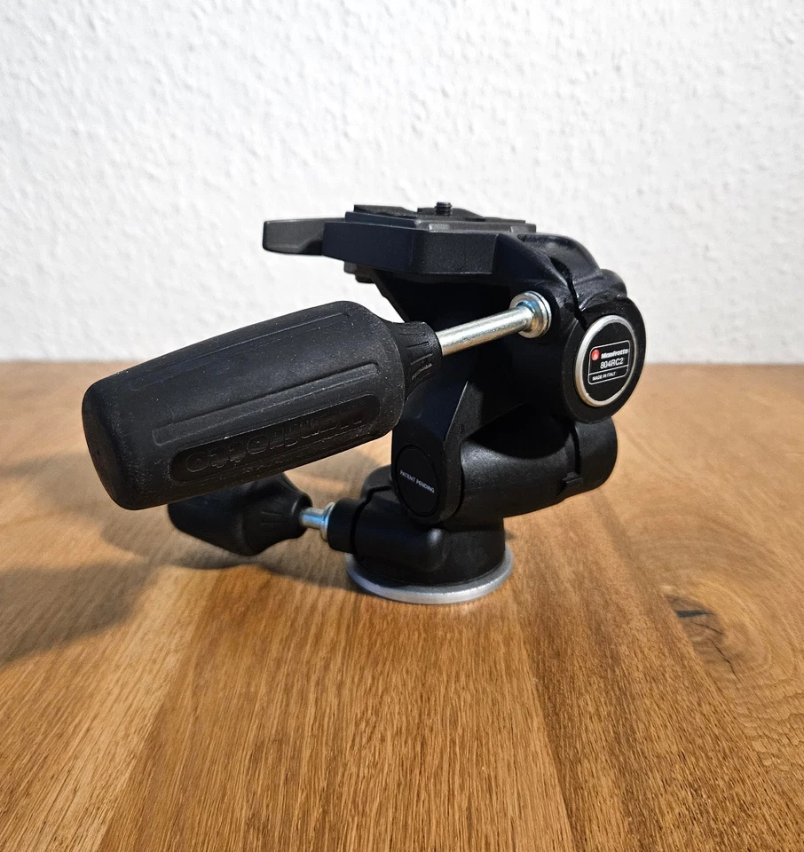 Manfrotto 804RC2 Stativkopf | 3D Neiger | mit Schnellwechselplatte - Bild 2 von 4