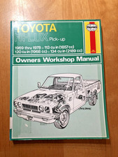 HAYNES Toyota Hi-Lux Pick-up Owners Workshop Manual 1969-1978 Repair Manual