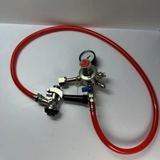 Mini Keg CO2 Regulator Kit with Gauge, Hose and Tap Coupler Homebrew Draft Beer