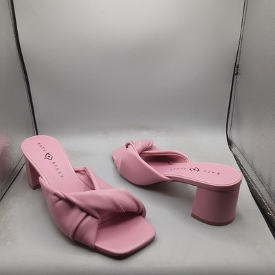 Katy Perry The Tooliped Twisted Sandals Women's 10M Vintage Pink A181