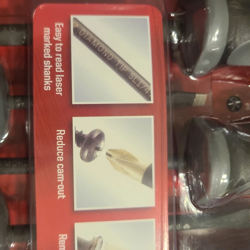 Craftsman Extreme Grip 6 Piece Diamond Tip Screwdriver Set - Image 4 of 4