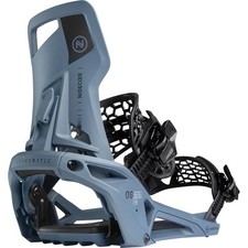 2026 Nidecker OG SuperMatic Drop In Snowboard Bindings Atlantic Blue XL 11-14