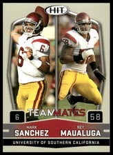 Mark Sanchez / Rey Maualuga Rookie 2009 SAGE HIT #57 USC Trojans