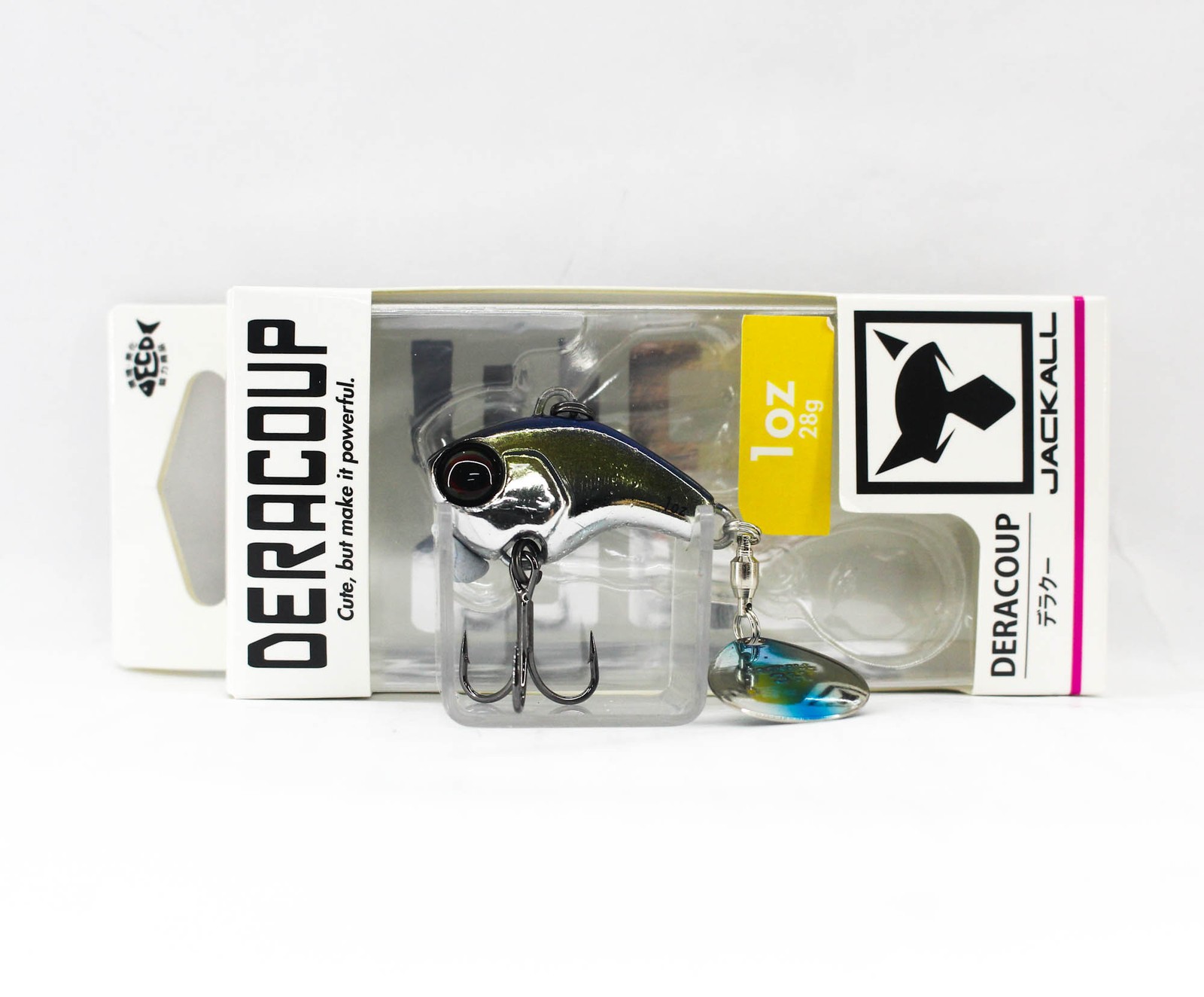 Jackall Deracoup 1 oz Spin Tail Sinking Lure Hologram Inakko (6109)