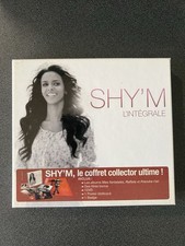 Occasion SHY'M le COFFRET collector ultime L'INTEGRALE CD DVD POSTER BADGE