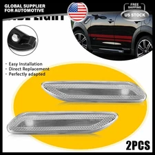 Clear Side Repeater Light Reflector For 2011-2016 MINI Cooper R60 Countryman