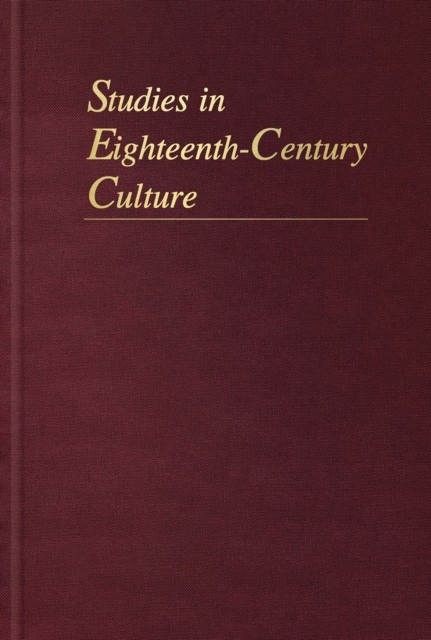 Studies in EighteenthCentury Culture The Geography of by Timothy Erwin HARDBACK