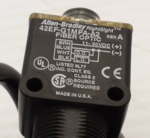 Allen Bradley 42EF-G1MPA-A2 Serie A photoelektrischer Sensor, Infrarot Glasfaser - Bild 1 von 3