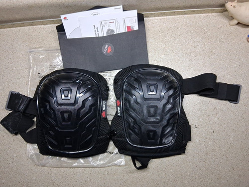 NoCry Professional Knee Pads w/Heavy Duty Foam Padding & Comfortable Gel used