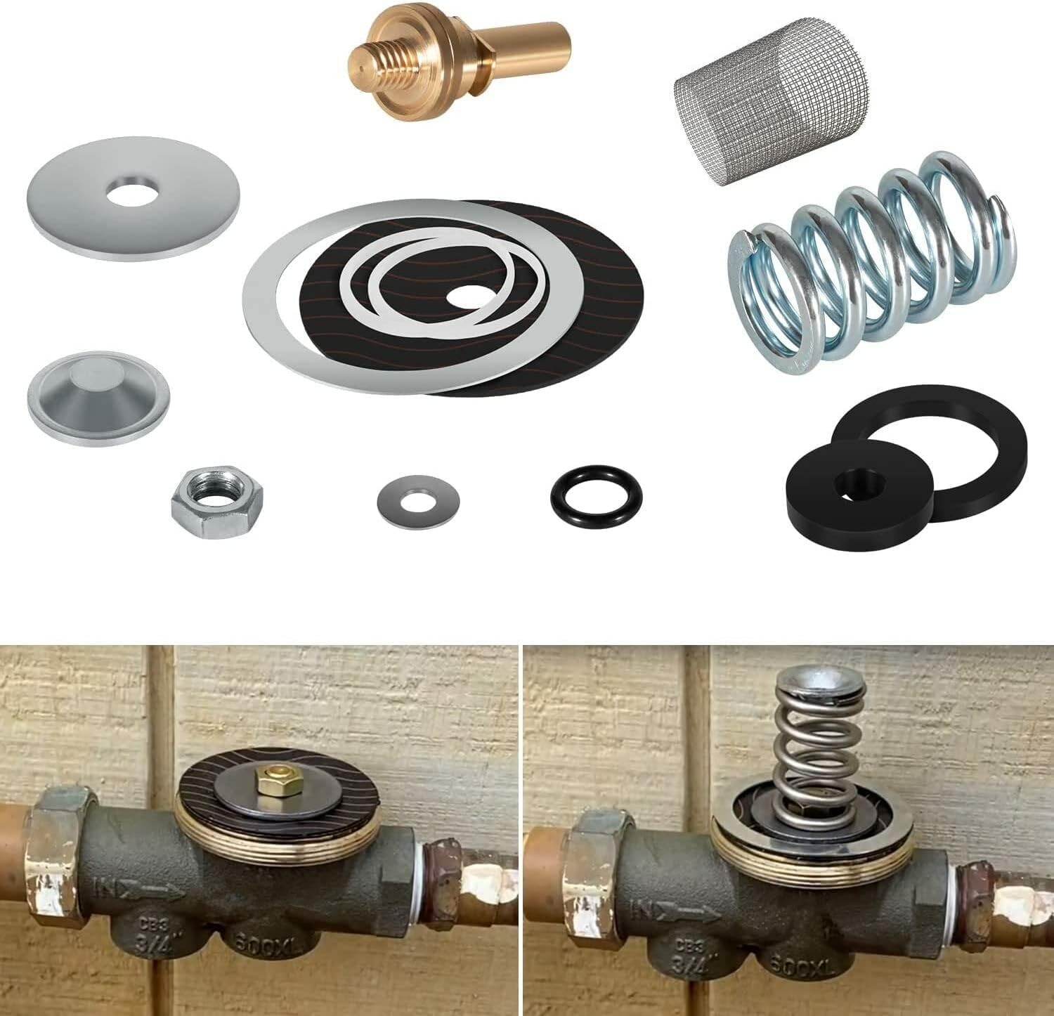 RK34-600XL Repair Kit for Zurn 600 600XL Series 3/4