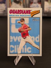 2026 Topps Heritage - Brayan Rocchio #368 - Cleveland Guardians