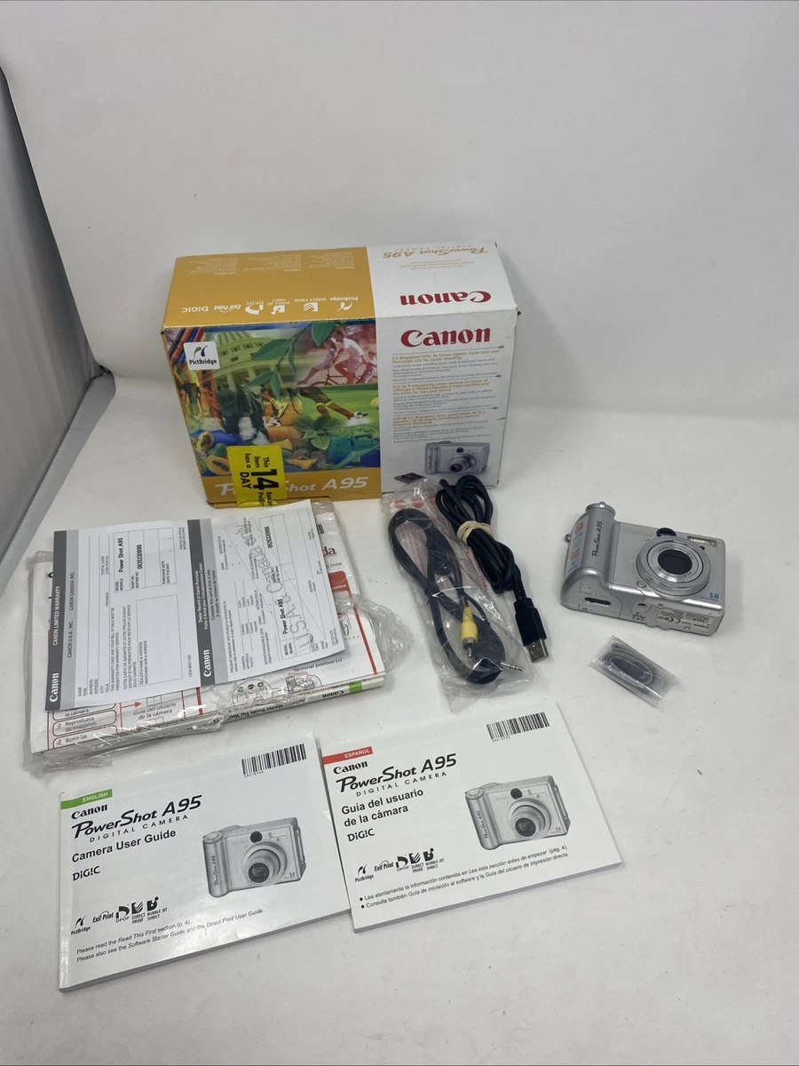 25+ Canon PowerShot A95 Digital Cameras for sale | Updated Oct 2026
