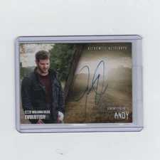 TOPPS WALKING DEAD EVOLUTION JEREMY PALKO/ANDY AUTOGRAPH CARD