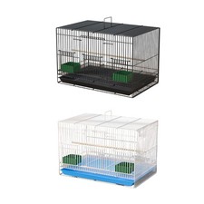 Bird Cage Flight Cage Portable Birds Crate with Handle Bird Carrier for Finches