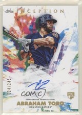 2020 Topps Inception Rookies & Emerging Stars 24/245 Abraham Toro Auto RC 1u6