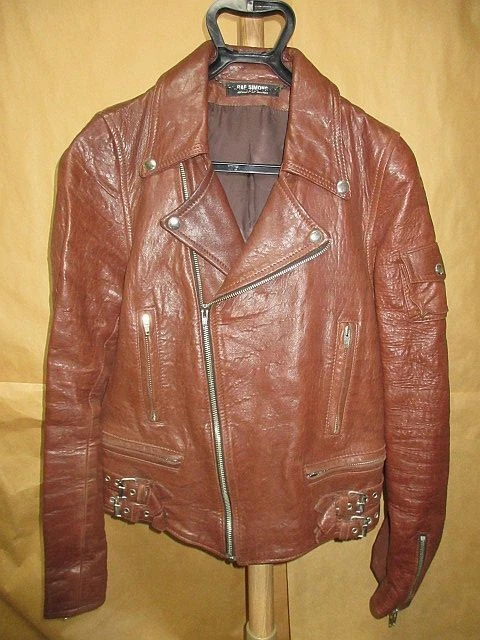 Raf Simons Coats, Jackets & Vests Leather Outer Shell for Men for