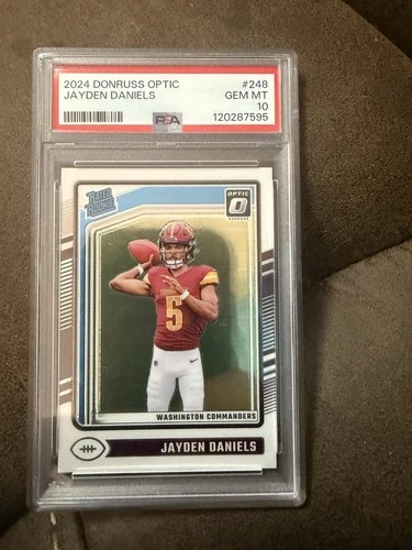 2024 Panini Donruss Optic - Rated Rookie Jayden Daniels #248 (RC) Psa 10