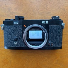 Miranda AIC RE-II 2 35mm Film Camera Black AS-IS For Parts / DISPLAY