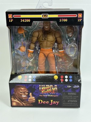 Ultra Street Fighter II Final Challengers Dee Jay 6 Inch Fig Jada 34691