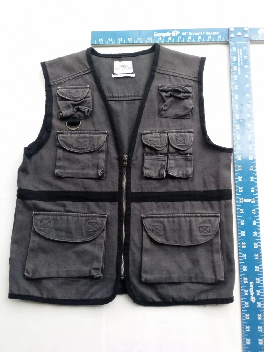 Haute Qualité Personnalisé Mode Hommes Coton Multi-poches Sans Manches Pêche En