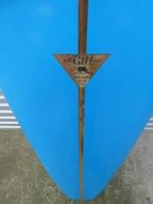 VINTAGE GILL SOUTH MELBOURNE SURF SHOP MALIBU LONG BOARD OLD SCHOOL SURFBOARD