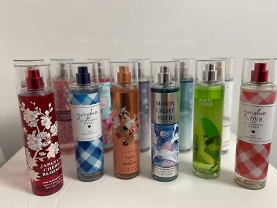 Bath and Body Works Fine Fragrance Mist Full Size 8 oz Splash