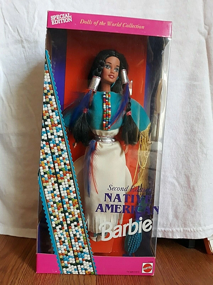 1993 2nd edition Native American Barbie