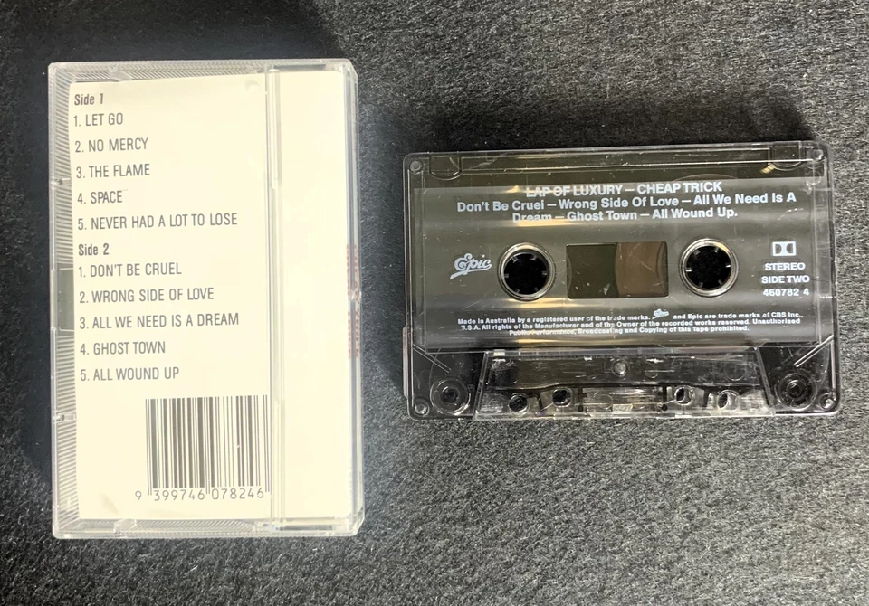 Cheap Trick – Lap Of Luxury, AUS Cassette - Image 2 of 3