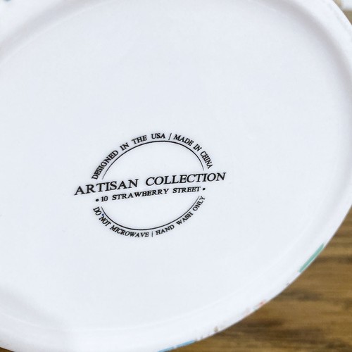 Bella Floral Kaffeebecher 10 Strawberry Street 14 oz bunte Blumen - Bild 843 von 917