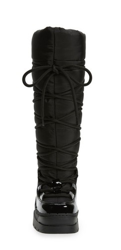Botas de invierno Jeffrey Campbell Snowie plataforma hasta la rodilla nuevas en caja para mujer talla 8” - Imagen 16 de 18
