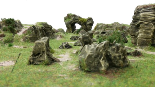 Tabletop | Gelände | Terrain | Hexfelder Grundset 1 - Bild 6 von 8