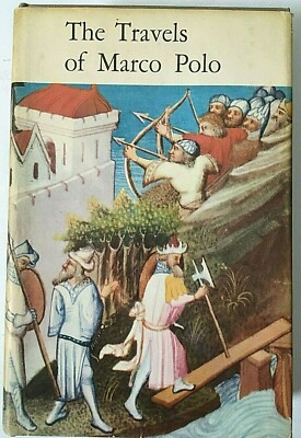 The Travels Of Marco Polo Illustrated Hardcover with Dust Jacket