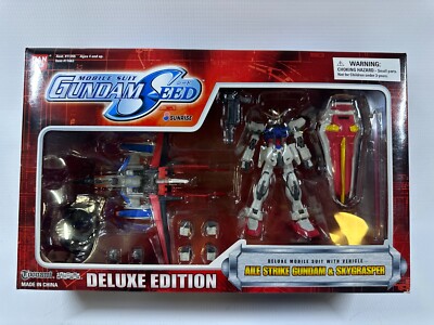 BANDAI MS Gundam Seed AILE STRIKE GUNDAM & SKYGRASPER 2004 Deluxe Edition #11355