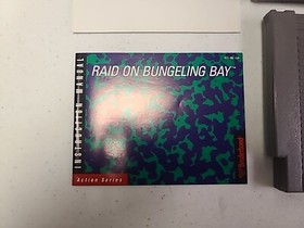 Raid On Bungeling Bay (Nintendo NES) Complete in Box CIB Poster Included
