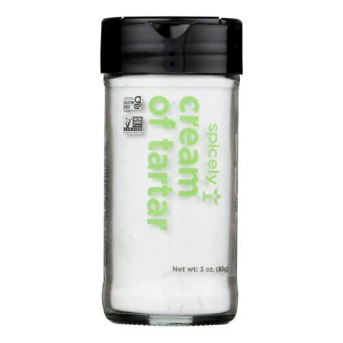 Spicely Organics - Crème de tartre biologique - Boîte de 3 à 3 oz