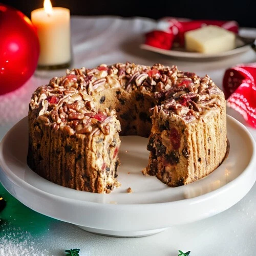 Jane Parker Classic Light Fruit Cake 5 Lb Holiday Tin FRESH FREE SHIPPING! - Image 4 of 4