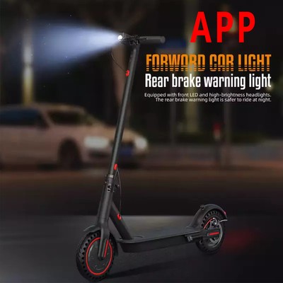 E-SCOOTER MIT STRASSENZULASSUNG ERWACHSENE ELEKTROROLLER 30KM REICHWEITE+ APP DE