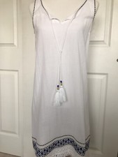 J Crew Embroidered Beach Dress, S, Brand New with Tags!